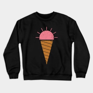 Pink Ice Cream Crewneck Sweatshirt